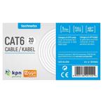 Technetix CAT6-IH-20 installatiekabel 20 meter Eca, Ophalen of Verzenden, Nieuw, Kabel of Snoer