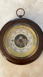 Aneroid barometer - Hout - aneroïde barometer