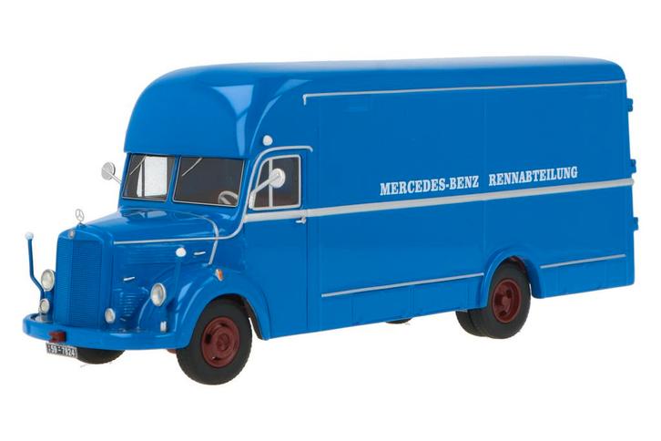 Mercedes-Benz O3500 Mercedes Benz Rennabteilung 450909400, Hobby en Vrije tijd, Modelauto's | 1:43, Verzenden