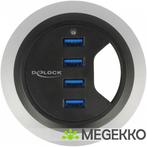 Delock 62868 Hub voor in het bureau 4-poorts USB 5 Gbps, Computers en Software, USB Sticks, Verzenden, Nieuw, DeLock