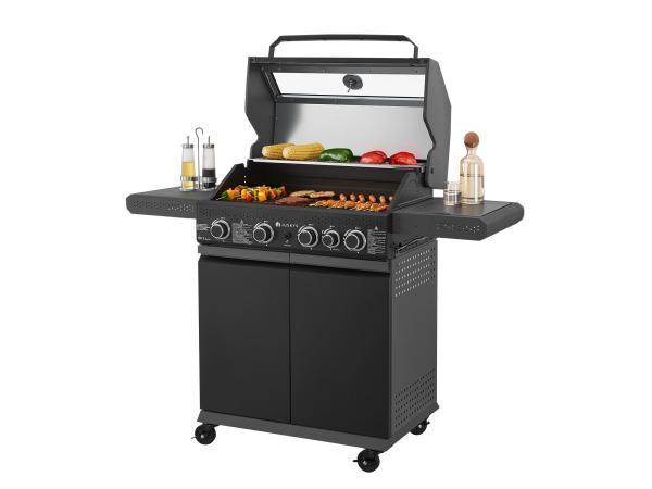 Veiling -  Barbecue / Gasgrill / BBQ Savannah - 4 + 1 Brande, Tuin en Terras, Gasbarbecues