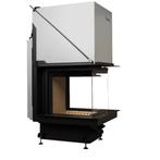 Inbouw Houtkachel Room Divider Crystal 3d 50x50 Premium, Nieuw