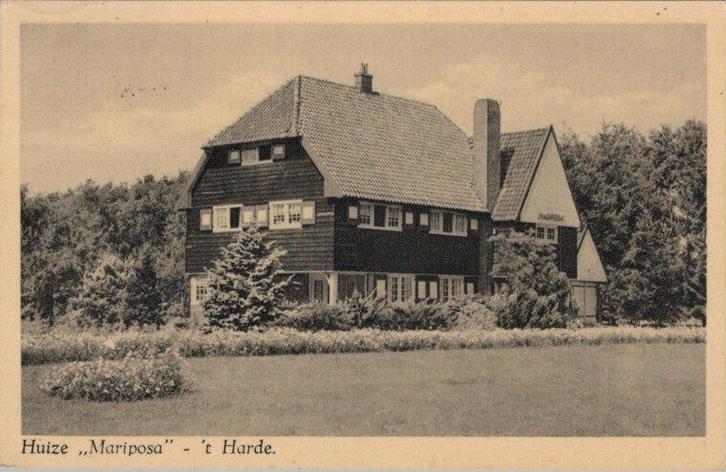 T HARDE - Huize Mariposa, Verzamelen, Ansichtkaarten | Nederland, Verzenden