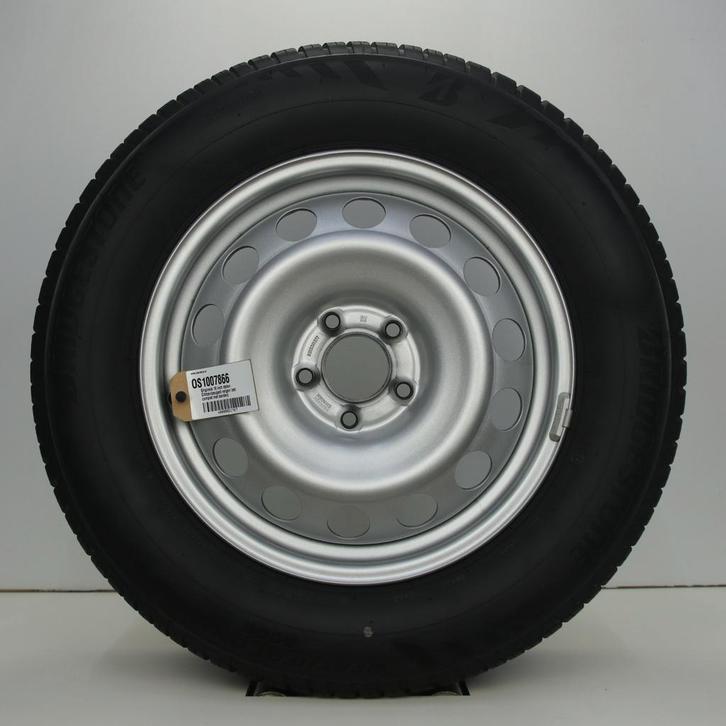 ACTIESET Stalen velgen met allseasonbanden Partner Berlingo, Auto-onderdelen, Banden en Velgen, 16 inch, All Season, 215 mm, Bestelwagen