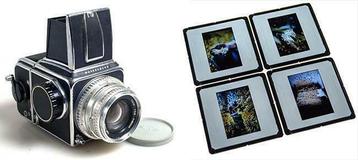 Uw digitale foto's overgezet naar dia's 35mm