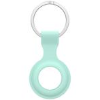 AirTag silicone ring sleutelhanger - lime