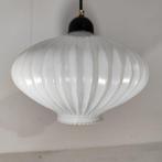 Plafondlamp - Opaline glas - Opaline Art Deco lamp, Antiek en Kunst, Antiek | Lampen