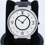 Louis Vuitton - Tambour Slim Diamonds Silver - Q1E01 -, Nieuw