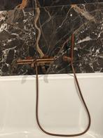 Badthermostaat en handdouche geborsteld koper - 4 PKW, Ophalen, Nieuw, Koper, Kraan
