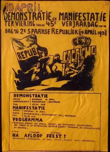 Viering van de dag van de 2de Spaanse Republiek (1931) op... beschikbaar voor biedingen
