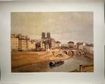 Jean-Baptiste-Camille Corot (1796-1875) - La seine et le, Antiek en Kunst