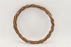 Krans ring twisted vine 35 cm 3 dik naturel van takken, Ophalen of Verzenden, Nieuw