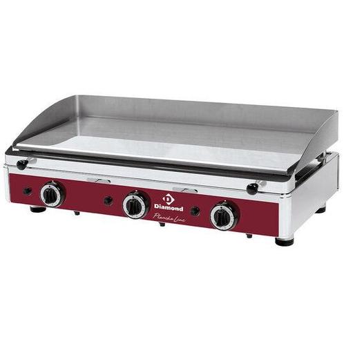 Effen bakplaat, gechromeerd, gas | Diamond | PLANCHA/3CR-N, Zakelijke goederen, Horeca | Overige, Verzenden