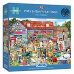 Pots & Penny Farthings Puzzel (1000 stukjes) | Gibsons -, Verzenden, Nieuw