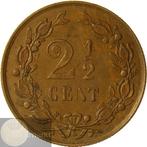 Nederland. Wilhelmina. 2 1/2 Cent 1894 ZELDZAAM (Zonder