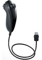 Zwarte Wii Nunchuk. Met garantie en morgen in huis!, Ophalen of Verzenden, Zo goed als nieuw
