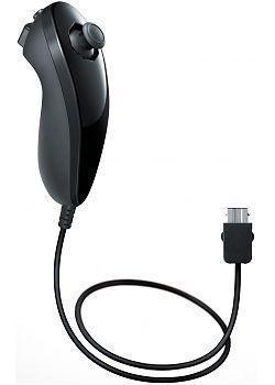 Zwarte Wii Nunchuk. Met garantie en morgen in huis!, Spelcomputers en Games, Spelcomputers | Nintendo Consoles | Accessoires, Zo goed als nieuw