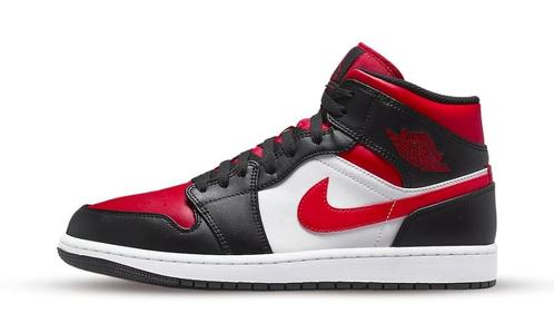 Air Jordan 1 Mid Bred Toe, Kleding | Heren, Schoenen