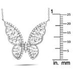 Ketting met hanger - 14 karaat Witgoud, 14K witgouden 0,60