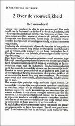 De Tao Van De Vrouw, Ophalen of Verzenden, Nieuw