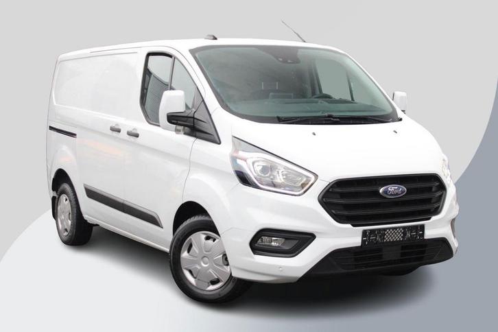 Ford Transit Custom 300 2.0 TDCI L1H1 Trend, Auto's, Bestelauto's, Lease, Handgeschakeld, Financial lease, Wit, C, Ford, Stof