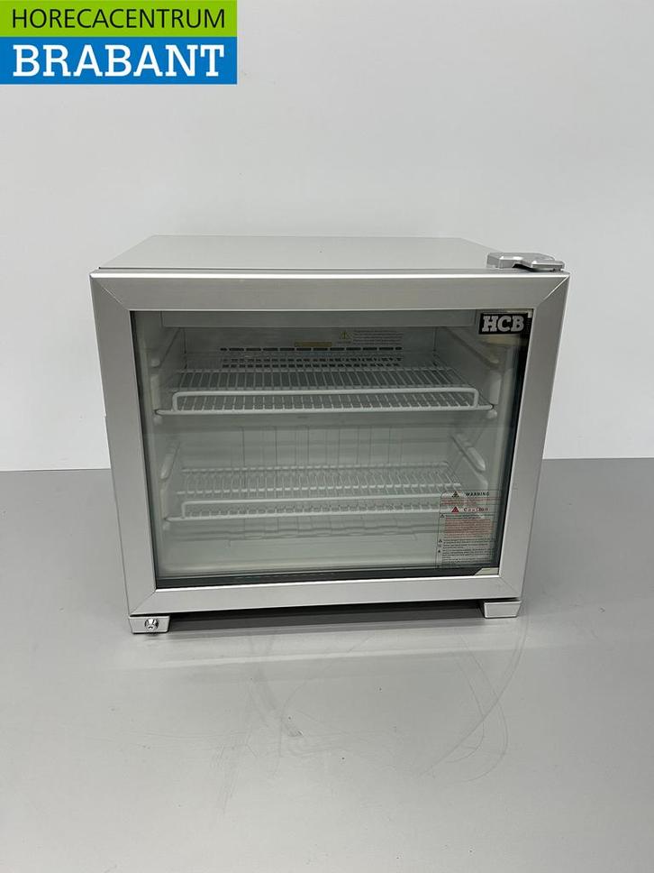 HCB Glasdeurvrieskast Vrieskast met glazen deur 55 liter, Zakelijke goederen, Horeca | Keukenapparatuur, Nieuw in verpakking, Ophalen of Verzenden