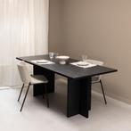 SALE! Rechthoekige Eettafel Clay, 200cm, Zwart Eiken, Huis en Inrichting, Verzenden, Design, Modern, Nieuw, 50 tot 100 cm