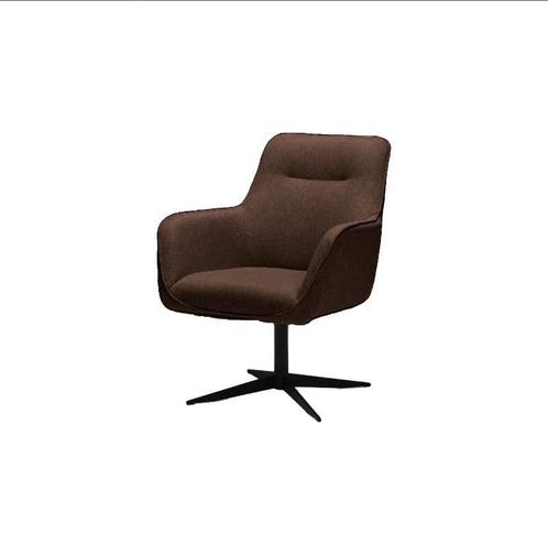 Draaifauteuil Rex - fauteuils - Bruin, Huis en Inrichting, Stoelen, Bruin, Nieuw, Stof