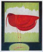 Kunstdruk Beate Rose - Vogel 10a 52x62cm, Verzenden, Nieuw