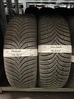 195-65-15 Hankook Winterbanden 5mm Incl Montage 195 65 15, Auto-onderdelen, Banden en Velgen, Ophalen, Gebruikt, 15 inch, Winterbanden
