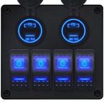ProRide Schakelpaneel 12V voor Auto/Boot - USB/USB C, Auto-onderdelen, Dashboard en Schakelaars, Verzenden, Nieuw