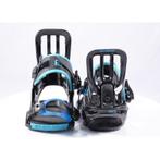 S snowboard bindingen SALOMON PACT UNITE, black/blue ( TOP s, Verzenden, Gebruikt