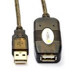 Actieve USB verlengkabel | 10 meter | USB 2.0, Verzenden, Nieuw