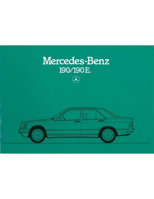 1985 MERCEDES BENZ 190 BROCHURE NEDERLANDS, Boeken, Auto's | Folders en Tijdschriften