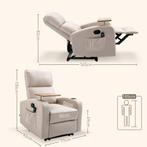 TRUUSK Relaxstoel Met Massagefunctie, TV-stoel Met Ligfuncti, Huis en Inrichting, Fauteuils, Verzenden, Nieuw