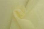 Organza stof - Beige - Per 15 of 50 meter, Hobby en Vrije tijd, Stoffen en Lappen, Overige materialen, 120 cm of meer, Beige, Ophalen of Verzenden