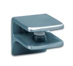 Glasplaatdrager 30mm met lip-Mat vernikkeld, Doe-het-zelf en Verbouw, Glas en Ramen, Ophalen of Verzenden, Nieuw