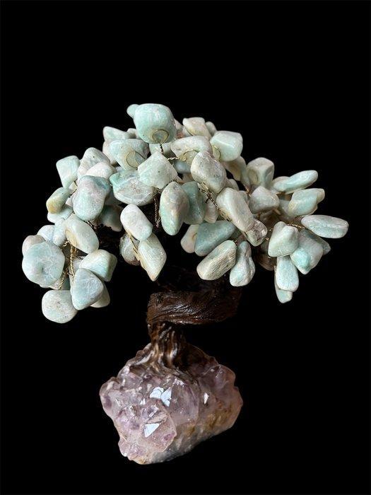 Cristal de Rocha / Quartzo / Amazonita / Ametista Een, Verzamelen, Mineralen en Fossielen