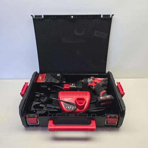 Milwaukee M12 FPD Accu Klopboor / Schroefmachine incl. 2..., Doe-het-zelf en Verbouw, Gereedschap | Boormachines, Nieuw, Ophalen of Verzenden
