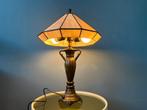 Purple Tiffany Art Deco Stained Glass Table Lamp, Ophalen of Verzenden, Nieuw