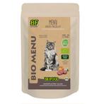 20x BF Petfood Biofood Kat Organic Rund Menu 100 gr, Verzenden