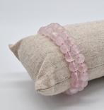 Rozekwarts armband 8mm, Sieraden, Tassen en Uiterlijk, Edelstenen, Ophalen of Verzenden, Nieuw