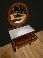 Kaptafel - Mahonie, Mahoniehout, Antiek en Kunst