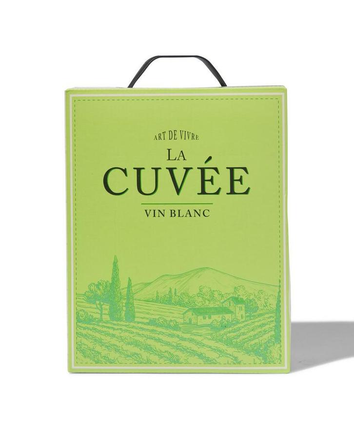Wijntap La Cuvee La Cuvéé wijntap wit 3L, Diversen, Levensmiddelen, Verzenden