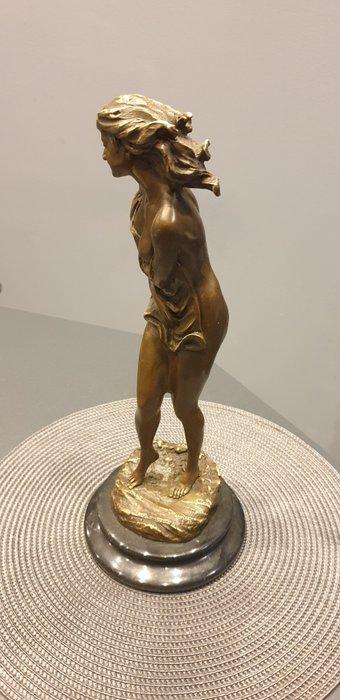 Aldo Vitaleh - Beeld, Original Aldo Vitaleh Tall Nude Sexy, Antiek en Kunst, Curiosa en Brocante