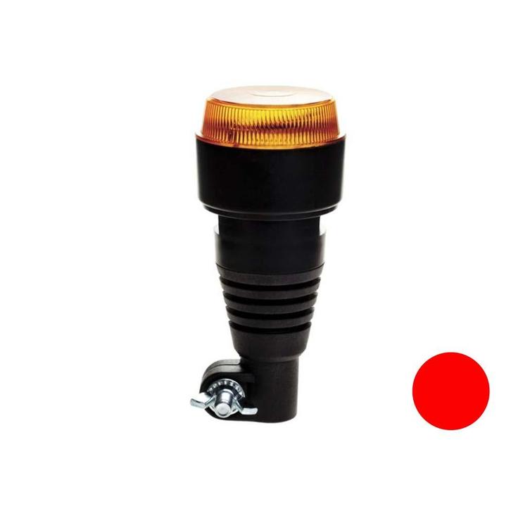 Led flitslamp Met Flexibele DIN Steun Rood, Auto-onderdelen, Verlichting, Nieuw, Ophalen of Verzenden