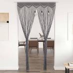 vidaXL Gordijn macramé 140x240 cm katoen antraciet, Huis en Inrichting, Verzenden, Nieuw