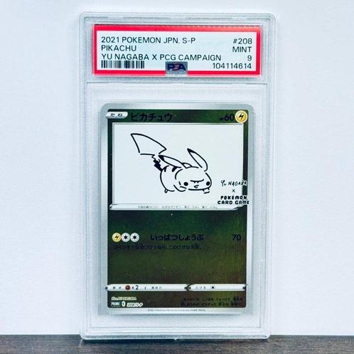 Pokémon Graded card - Pikachu Yu Nagaba - Pokémon - PSA 9, Hobby en Vrije tijd, Verzamelkaartspellen | Pokémon
