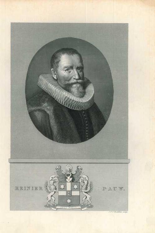 Portrait of Reinier Pauw, Antiek en Kunst, Kunst | Etsen en Gravures