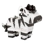 Pinata Zebra 18cm, Verzenden, Nieuw